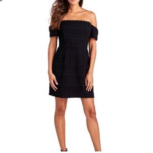 Elegant Black Off-Shoulder Dress